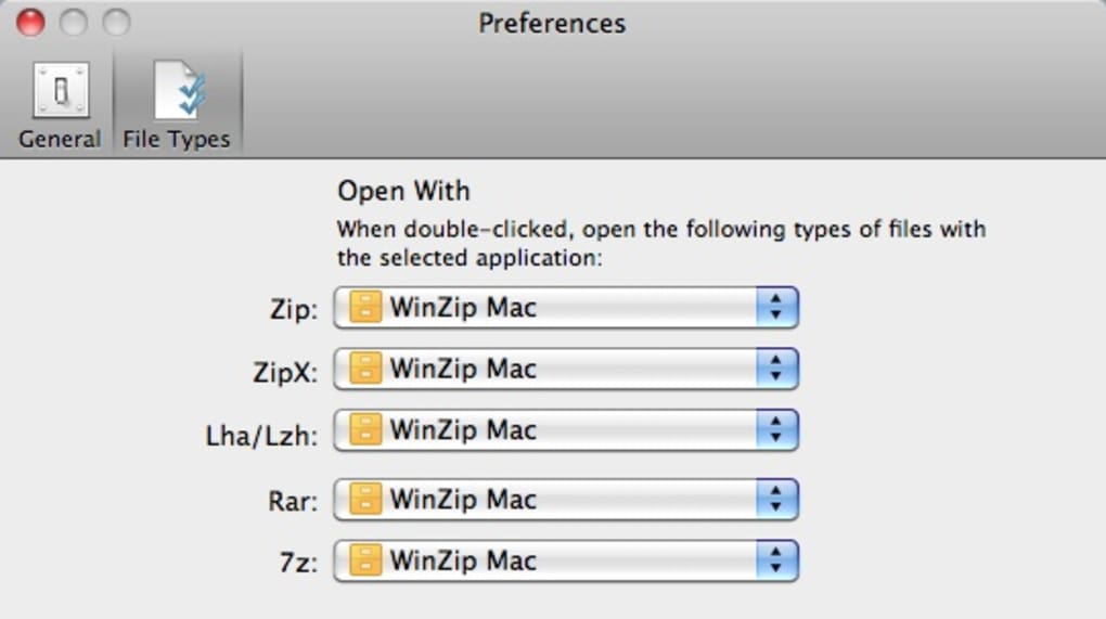 how to install winzip on mac